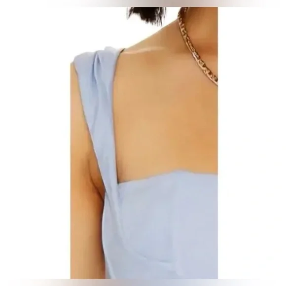 Elegant Blue Women's Top - Picture 11 of 14